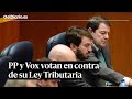 Caos en las Cortes de Castilla y León: PP y Vox se equivocan al votar su propia Ley Tributaria