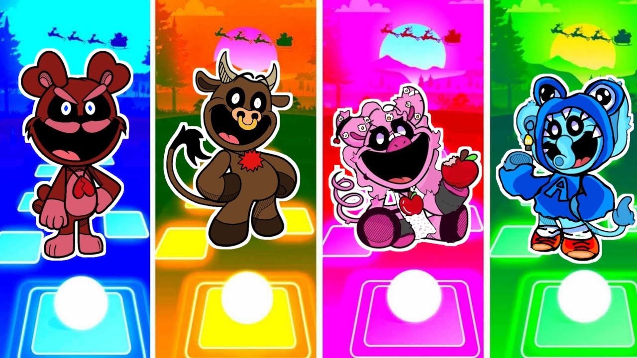 Poppy Playtime chapter 3   The Catnap 💯 The Hoppy Hopscosthe 💯 Bubba Bubbaphentz 💯 The Rising Dog