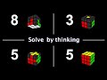 8355 : An intuitive method to solve a Rubik's cube !