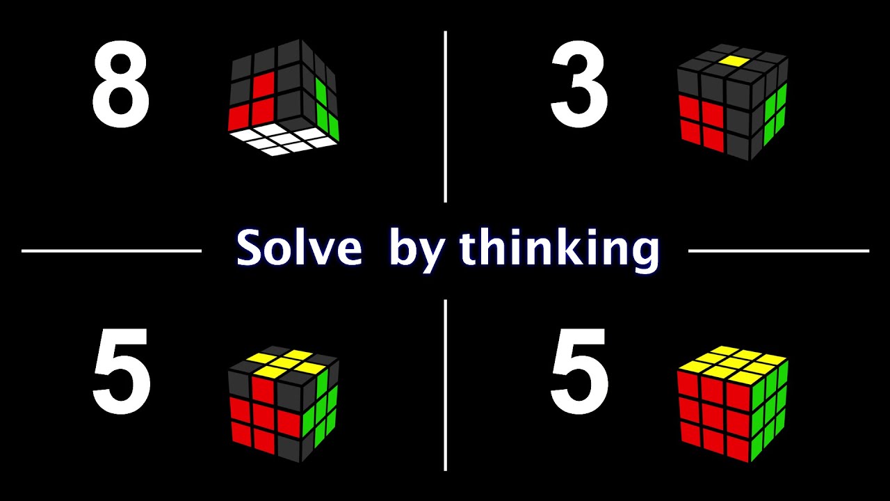 8355: Интуитивный метод сборки кубика Рубика!