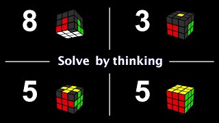 8355 : An intuitive method to solve a Rubik