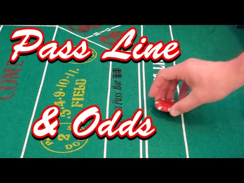 Learning Craps - Lesson 3: Pass Line and Odds