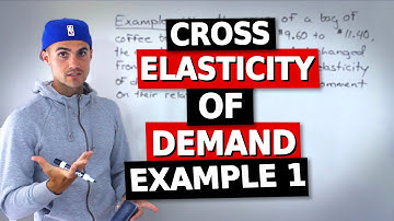 ECN 104 (Ryerson University) - Cross Elasticity of Demand Example 1