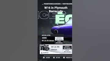 W16 engine swap from Bugatti Chiron - Need For Speed Unbound