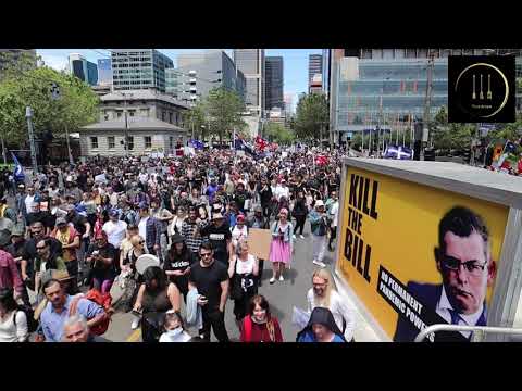 Hundreds of Thousands March in Melbourne