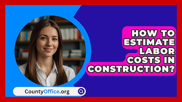 How To Estimate Labor Costs In Construction? - CountyOffice.org