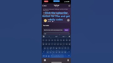 Sei Network Ambassado | Part 2 tapswap code