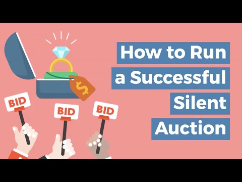 How to Run A Successful Silent Auction