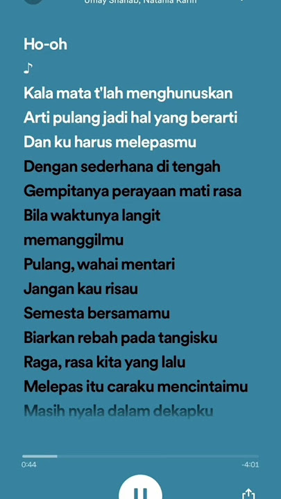 Lirik lagu [ perayaan mati rasa ]