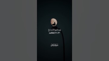 اكتب شيء تؤجر عليه 😴🤍 قران كريم | محمد المنشاوي