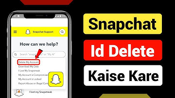 Snapchat Ki Id Kaise Delete Kare Permanent||How To Delete Snapchat Account Permanently 