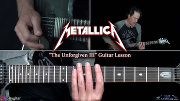 Metallica - The Unforgiven III Guitar Lesson