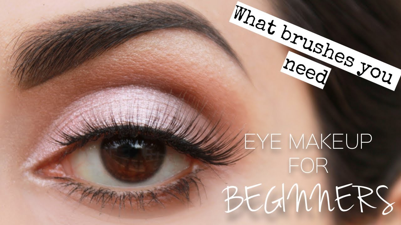 Eye makeup for BEGINNERS | Easiest way to learn | Urdu/Hindi - YouTube