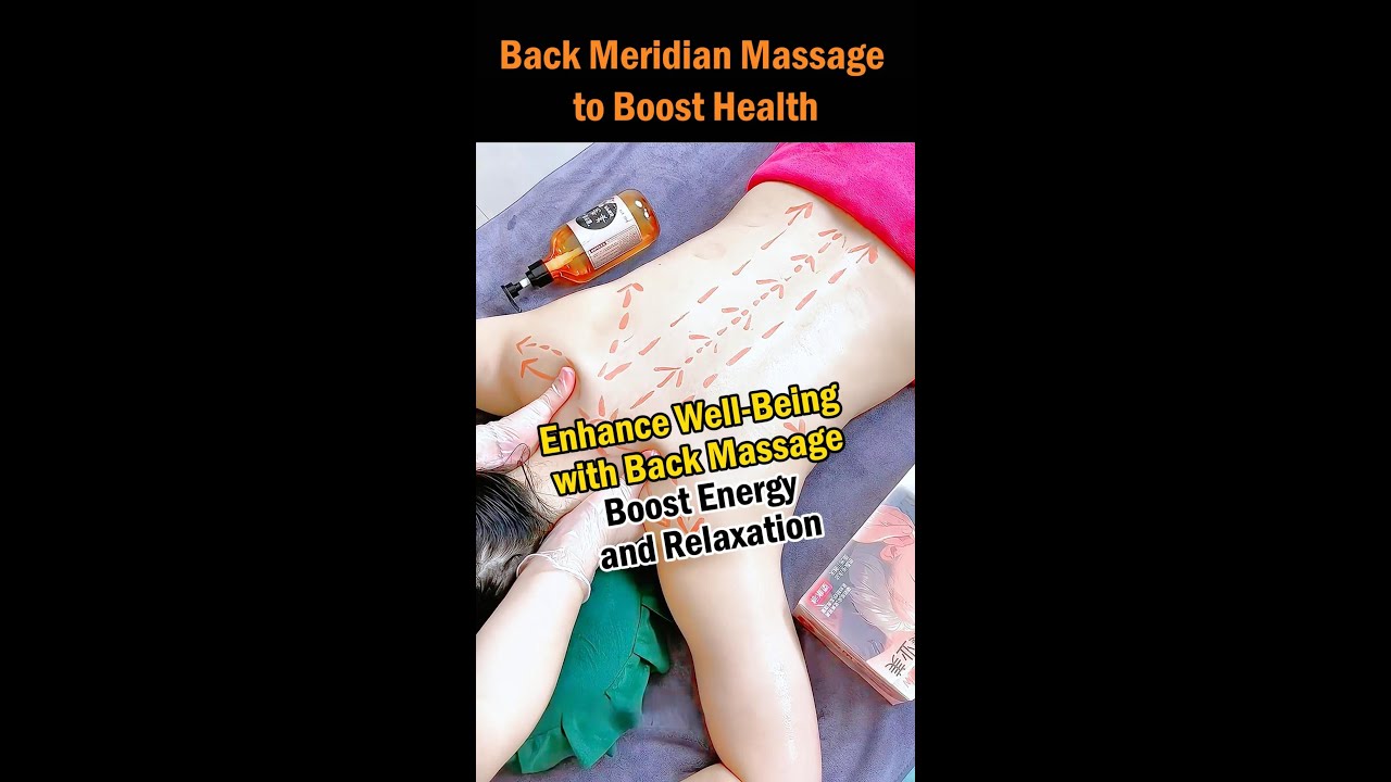 Back Meridian Massage to Boost Health - YouTube