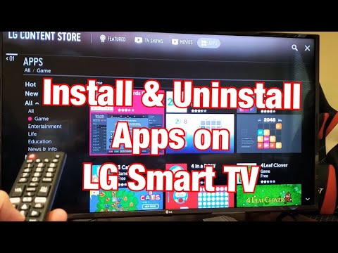 LG Smart TV: How to Install & Uninstall Apps
