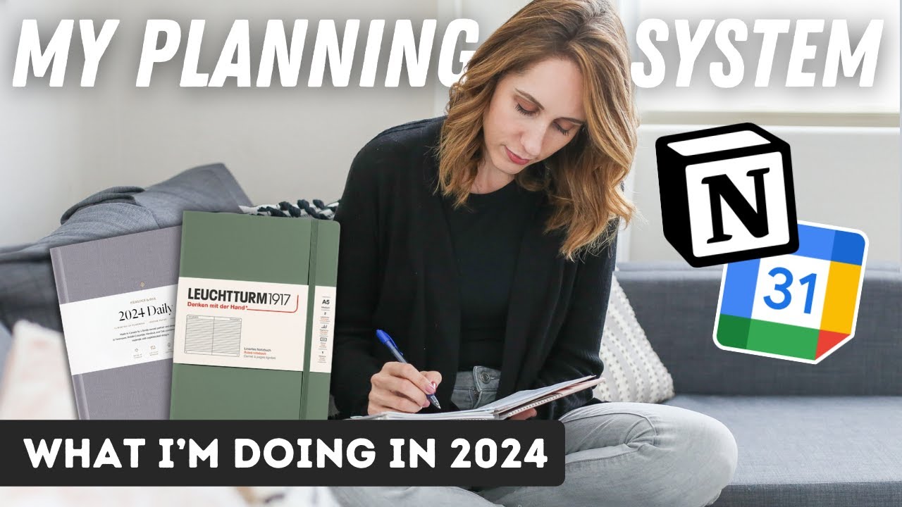 My Complete Planning System for 2024: The Perfect Mix of Digital + Paper 