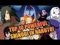 TOP TEN (10) SHINOBI OF NARUTO IN HINDI | Uni Xitij