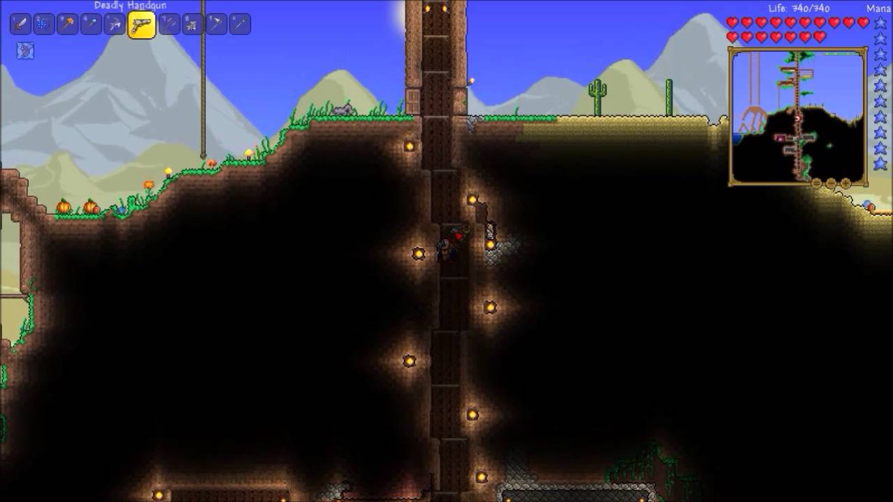 [Ep. 5] Terraria Let's Play! Boss Fight!? Summoning Armor! Rocket