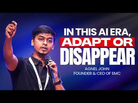 AI is unfair | Agnel John Speech| #ai #career