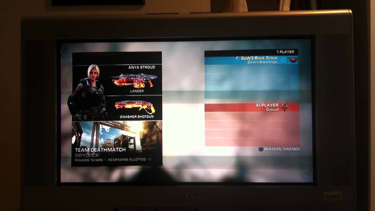 Gears of war 3 rank transfer :) March 15th 2012