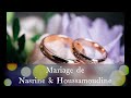 Mariage de nasrine et houssamoudine