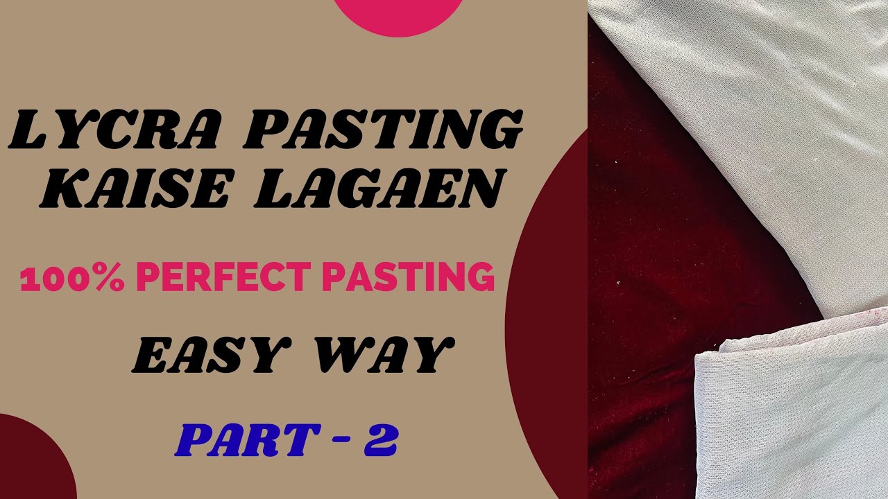 Final Beautiful Look || Lycra Fusion (pasting) 