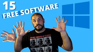 15 FREE SOFTWARE that EVERY PC should have
