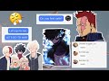 BNHA Texts || Everyone Hates Endeavor! || “Go To War” Lyric Prank || [TW]