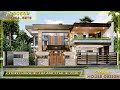 SMALL HOUSE DESIGN -  (14X14.5) METERS 2 STOREY HOUSE WITH 4 BEDROOMS AND 4 BATHROOMS