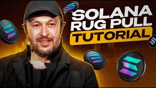 Solana RUG PULL Tutorial 2025 🚀 How to launch a Meme Coin : +19 SOL