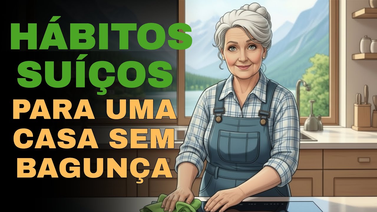 7 HÁBITOS SUÍÇOS PARA NUNCA TER UMA CASA BAGUNÇADA