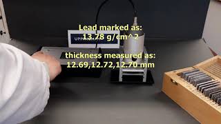 Gamma Absorption an "A" level Practical