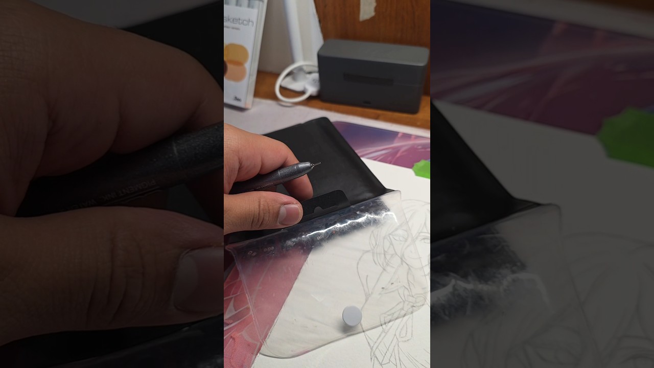 Обводка всеми чернильными ручками из набора 😱 