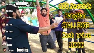 HangMan Challenge 100 Seconds | 10000 Cash Prize For winner | 100 Youtubers Collaboration