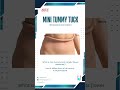 Mini Tummy Tuck Explained | Lower Belly Tightening Animation #shorts