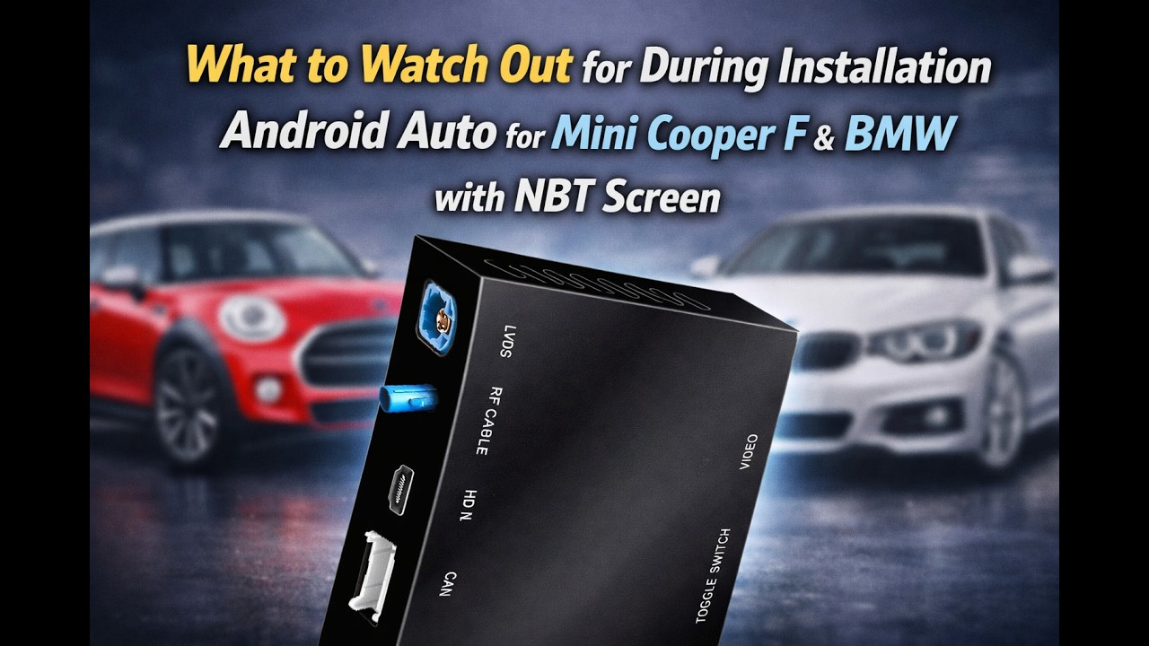 EN] What to Watch Out for When Installing Android Auto on Mini