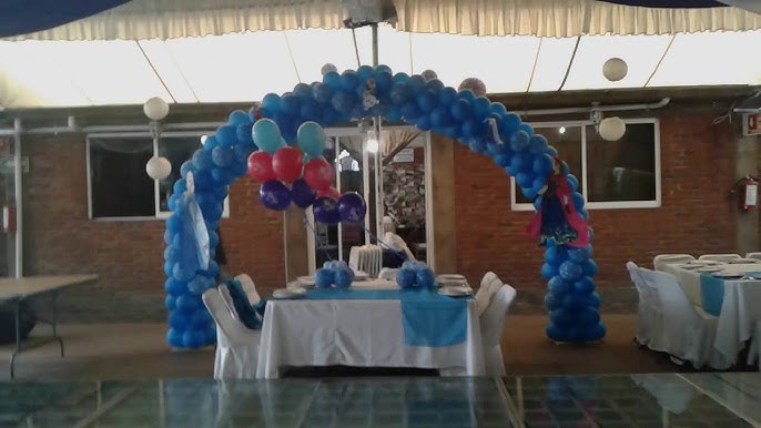 Decoracion XV Yesenia - Decoraciones con globos 