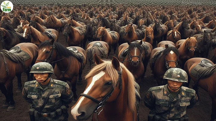 Chinese Army Horse Camp - How to China take care of and train the best horses? - DayDayNews