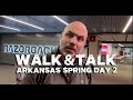 Walk  talk arkansas spring football day 2
