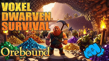 Will this Dwarven Minecraft Like Survival Game Stand Out? Orebound - Demo