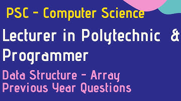 Lecturer in Polytechnic Computer Engineering | Programmer | Data Structure PYQs