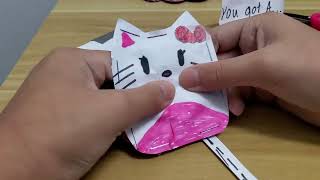 Opening Hellokitty Blind Bag! #papercraft