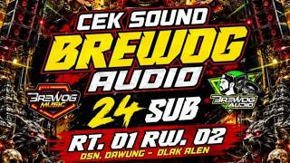 LIVE cek sound brewok audio olak alen selorejo