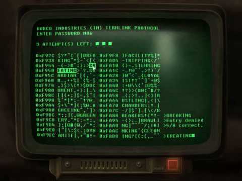 Fallout 3 Hacking GUIDE