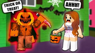 Roblox Halloween Kids Tee: Eat Trick or Treat Repeat Fun 