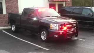 SoundOff Signal LED3 On A Go Rhino Push Bumper
