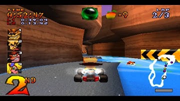 CTR - Dr. Neo Cortex - The Lost Ruins - Dingo Canyon (Part 9)