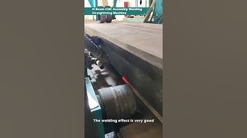 Multi-Functional Beam Assembly Welding Straightening Machine  #assemblymachine #weldingmachine