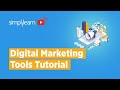 Digital Marketing Tools And Techniques 2021 | Digital Marketing Tools  Tutorial | Simplilearn