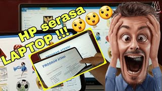 KALIAN WAJIB TAU !!! Cara mengoprasikan Laptop melalui Handphone anda !!!